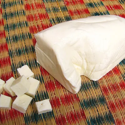 Hand-pressed Paneer